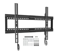 WALI Support mural pour TV plat incurvé de 37 à 90 pouces jusqu'à 74,8 kg, support mural à profil bas pour maintenir votre téléviseur à 2,8 cm du mur, trous de montage jusqu'à 600 x 400 mm (TTM-2),