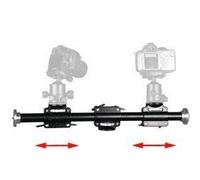 WALIMEX - 12136 - BRAS D'EXTENSION POUR TRÉPIED WT-628 AVEC 2 SUPPORTS MOBILES