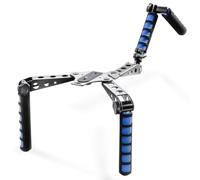 Walimex 17598 trépied Caméras numériques 3 Pieds Noir, Bleu