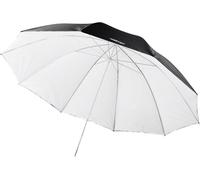 Walimex 2 en 1 - Parapluie réfléchissant/transparent - Ø150 cm