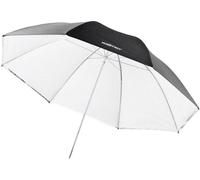 Walimex 2 in1 - Parapluie réfléchissant/transparent - blanc - Ø84 cm
