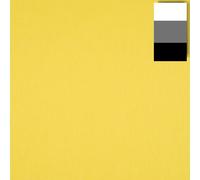 Walimex Fond Tissu Jaune soleil - 2,85 x 6 m - Épaisseur 140 g/m² env. - Coton lavable - Fond Photo Accessoire Atelier Studio