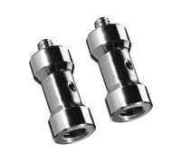 Walimex Jeu Adaptateur Convertisseur Spigot Montage 1/4" - 3/8" – Vis Trépied – Raccord filet - Accessoires Appareil photo Caméra Studio - Cheville à vis Filetage Monopods FLash Light Pied Luminaire