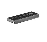 Walimex pro 173 SH Plaque rapide - plaque de remplacement en aluminium pour trépied, 100x40x10 mm, avec vis 1/4 pouce