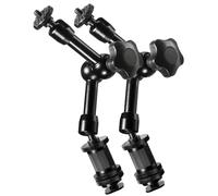 Walimex Pro 20370 Swivel Arm Magic Bras articulé DSLR (18 cm, lot de 2) pour trépieds vidéo, rigs et dolly