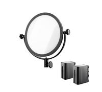 Walimex Pro 21244 LED 300 Round Bicolore Noir