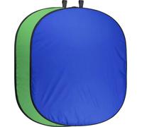 Walimex pro 2in1 Fond plié vert/bleu 150x210