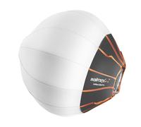 Walimex pro 360° Ambient Light Boîte à lumière 50 cm - Boule diffuseur, boîte à lumière, modeleur de lumière, diamètre 50 cm, Pliable, Speedring, Flash Speedlite, Flash de Studio, omnidirectionnel.