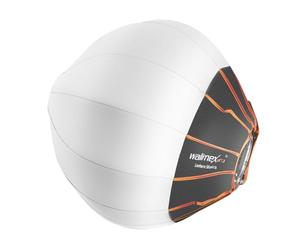 Walimex pro 360° Ambient Light Boîte à lumière 50 cm - Boule diffuseur, boîte à lumière, modeleur de lumière, diamètre 50 cm, Pliable, Speedring, Flash Speedlite, Flash de Studio, omnidirectionnel.