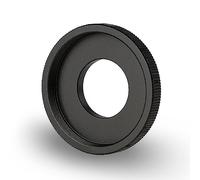 Walimex pro Adaptateur T2 pour Monture C - Bague d'adaptation avec Mise au Point Manuelle, Manipulation Facile, Bague de raccordement d'objectif