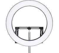 Walimex pro Anneau lumineux LED 32W – Éclairage avec secteurs indépendants, 500 LED Bi-Color, accessoires et sac inclus, compatible avec divers trépieds