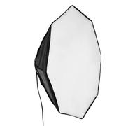 Walimex pro Boîte à lumière octogonale Ø 60 cm avec 4 LED 35 W Daylight (5000 K), diffuseur et Sac Assortis, IRC 90+, idéal pour la Photographie et la vidéo