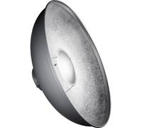 Walimex pro Bol Beauté 500 x 500 x 190 mm - Pour Bowens & Walimex pro - avec Diffuseur Réflecteur de Lumière - Éclairage Portrait Photo Photographie Beauté Studio Atelier