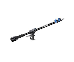 Walimex Pro Boom (contrepoids 70-183 cm, flèche, bras d'extension, tête pivotante, flèche en aluminium à 3 éléments, réglable en hauteur et en longueur, capacité de charge de 2 à 5 kg), noir
