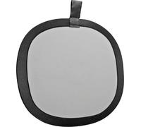 Walimex pro Carte grise pliante 30x30 cm - côté gris pour mesure d'exposition, blanc pour balance des blancs - compacte, flexible, avec étui de transport