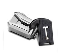 Walimex Pro Clip de caméra avec V-Dock pour ceinture & plaque à dégagement rapide I Holster en métal, compatible Arca-Swiss, avec sécurité caméra, charge max 5kg, pour ceinture jusqu'à 50mm
