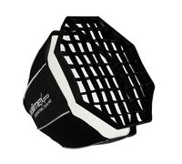 Walimex pro Essential Softbox Octagon 60 cm, pivotante à 360°, montage simple, avec grille, adaptateur Bowens et sac de transport, i