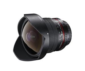 Walimex Pro Fish-Eye II 8 mm 1:3,5 DSLR Objectif pour monture d'objectif Canon EF-S noir (avec pare-soleil amovible)