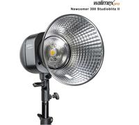 Walimex pro Flash Studio Newcomer 300 II – Flash 300 Ws, déclencheur 2,4 GHz, lumière LED, durée 1/800-1/1200s, monture Bowens, pour petits studios