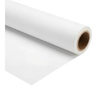 Walimex pro Papier Fond Studio - 2,60 x 10 m Blanc - Fond Photo Papier - 150 g/m² - Toile de Fond sans Reflets - Haute résistance - Accessoires de Photographie Shooting Youtube Créateur de contenus