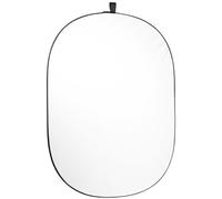 Walimex pro Fond Photo Pliable Blanc 150 x 200 cm Toile de fond Boucles de fixation Taille Plié Ø 70 cm Housse Accessoires Portraits Vidéo Photos Usage Intérieur & Extérieur Équipement Photo