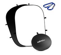 Walimex Pro Fond pliable 150 x 200 cm Noir/Blanc PE