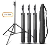 Walimex pro FT-8051 Trépied à lampe 260cm 4er Set