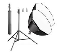 Walimex pro Kit 2x Softbox Octogonale 55 cm 35 W & 2x Trépied FT-8051 Photo