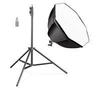 Walimex pro Kit Éclairage Softbox octogonale 55 cm LED 35 W et Trépied