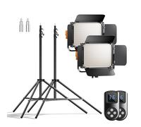 Walimex pro LED Niova 600 Bi Color et trépied 2 pièces Set Trépied