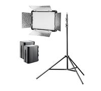 walimex Pro LED Versalight 500 Bi Color Set avec