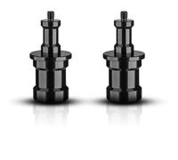 Walimex pro Lot 2x Spigot 28mm (1 1/8" ) / 16mm (5/8") - 33 x 33 x 70 mm - Charge max. 5 kg - avec filetage 1/4" - Accessoires Appareil photo Caméra Studio - Adaptateur Filetage Monopods Flash Light P