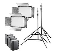 walimex pro Lot de 2 LED Versalight 500 Bi Color