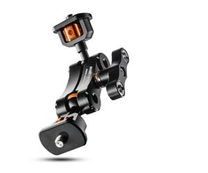 Walimex pro Mini Magic Arm Premium - 124 x 100 x 20 mm - Capacité de Charge Max. 3 kg - avec filetages à Bille 1/4 et 3/8" et Adaptateur - Accessoire pour caméra pour Cages, rigs et Chariots