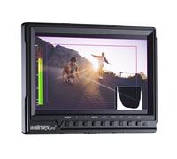 Walimex pro Moniteur Full HD Director III (inclut 1 batterie, entrées HDMI et AV, panneau IPS, écran 7") noir, 21327