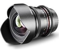 Walimex Pro Objectif 14 mm 1:3,1 VCSC compatible avec Sony E-Mount - avec pare-soleil intégré, grand-angle manuel