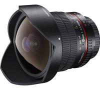 Walimex pro Objectif Fisheye II 8 mm Pour APS-C 167° Ultra grand angle manuel Compatible Canon EF-S Pour paysage, architecture, intérieur Effet œil de poisson Objectif hypergone Équipement Photo
