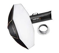 Walimex Pro Octagone Softbox Boîte à lumière pour Walimex Pro/K Diamètre 150 cm Orange Line