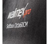 Walimex Pro Octagone Softbox Plus Boîte à lumière pour Aurora/Bowens Diamètre 60 cm Orange Line