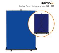 Walimex pro Panneau enrouleur fond bleu 165x220
