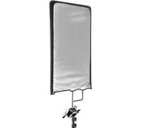 Walimex pro Panneau réflecteur 4-en-1, 60 x 75 cm, réflecteur photo avec 4 rendus lumineux noir, blanc, doré, argenté, réflecteur lumineux idéal pour studio photo