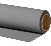 Walimex pro Papier Fond Studio - 2,60 x 10 m Gris - Fond Photo Papier - 150 g/m² - Toile de fond Sans reflets - Haute résistance - Accessoires de Photographie Shooting YouTube Créateur de contenus
