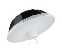 Walimex pro Parabol Réflecteur Noir/Blanc Ø 129 cm + diffuseur - Kit de modeleurs de lumière pour la Photographie et la vidéographie