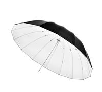 Walimex pro Parapluie réflecteur Ø 180 cm Noir/ blanc pour Lumière douce, Réflecteur pour Lumière neutre & Réduction de Diffusion, Modeleur de Lumière pour Flash, Accessoires e-commerce