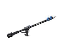 Walimex Pro Boom (contrepoids 70-183 cm, flèche, bras d'extension, tête pivotante, flèche en aluminium à 3 éléments, réglable en hauteur et en longueur, capacité de charge de 2 à 5 kg), noir