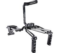 Walimex Pro Set vidéo Mutabilis Action - Rig vidéo avec repose-épaule, poignée et base