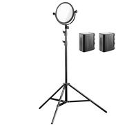 Walimex pro Soft LED 300 Round Bi Color Set2