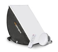 Walimex pro Softbox 4W LED Télécommande Sac Diffuseur Boite Lumière Studio