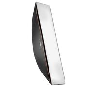 Walimex Pro Softbox Boîte à lumière pour Flash Studio 60 x 200 cm Orange Line