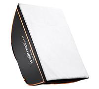 Walimex Pro Softbox Boîte à lumière pour Hensel EH/Richter 60 x 90 cm Orange Line